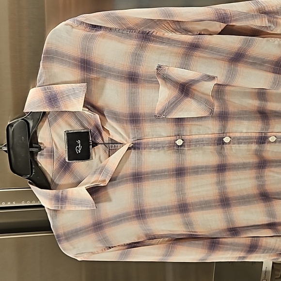 💕RAILS💕 Plaid Long Sleeve Button Down Shirt Large NWT - Picture 4 of 10